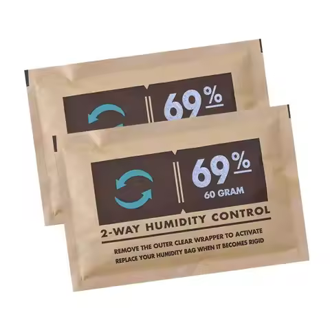 Professional Cigar Moisturizing Bag Humidity Pack 69% 72% 75% 8g 60g 2 way Humidity Bag Cigar Moistu