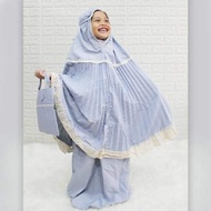 Mukenah Plisket anak / bahan hyget/MUKENAH TERBARU/MUKENAH