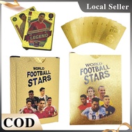 55 Sheets Football Player Fan Cards Soccer Star Collection Cards