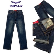IMPALA Men's Jeans Straight Cut Stretchable Vintage Green (size29-40) ST05-1519S