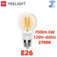 US Version YEELIGHT Smart LED Filament Bulb E26 WiFi Connection 120V Bulb Classic Transparent Glass