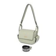 【Mumu Select】M403 PU Leather 2Way Women Shoulder Sling Bag Kili Kili Wide Strap Quality Bags Woman