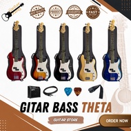 Pakej Set Kombo Gitar Bass Elektrik 4 Tali / Bass Gitar / Gitar Bass Standard / Bass Elektrik