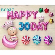 Full Month Decorative Balloon Set for Baby MM09