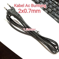 2 x 0.75mm 1.5 Meter Buntung AC Cable Extension Cable