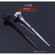 Scaffolding Ratchet Wrench 17x19 / 19x22 / 19x24 / 24x27 Ratchet Spanner