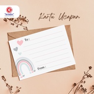 Custom Greeting Card Printing (260 Gram Art Paper Material)