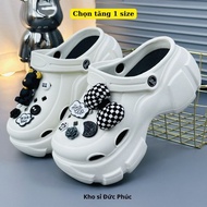 Women's 6cm padded sole with CARO Bow Bear ticker, 3D bow charm slippers Choose 1 size up