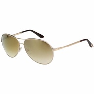 TOM FORD 水銀面 太陽眼鏡(金色)