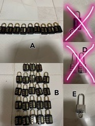 密碼鎖 鎖頭🔒 Locker 3數字 可改密碼鎖
