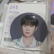 Badge lucky draw BTS Suga Min Yoongi Agustd