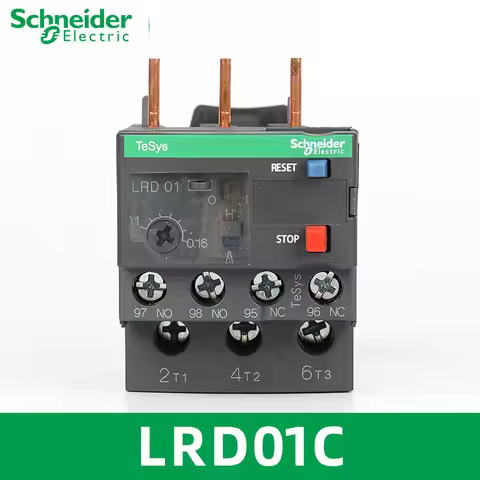 Schneider Electric relay LRD01/3/5/6/7/8/10/12/14/16/21/22/32C Thermal Overload Relay LAD7B106C