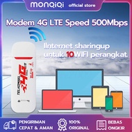 MONQIQI Modem 4G LTE Speed 500Mbps Mifi Travel USB Sim Card 10m WiFi MODEM DONGLE USB HOTSPOT WIFI 4G UNLOCK ALL OPERATOR Support Devices