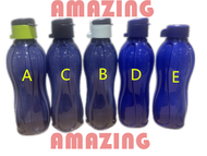 Tupperware Eco Bottle 500ml/ Air Botol 500ml/ Water Bottle/ Drink Bottle BPA Free