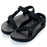TEVA MIDFORM UNIVERSAL Mid-Thick-Soled Women's Webbing Sandals-Black 1090969- BLK