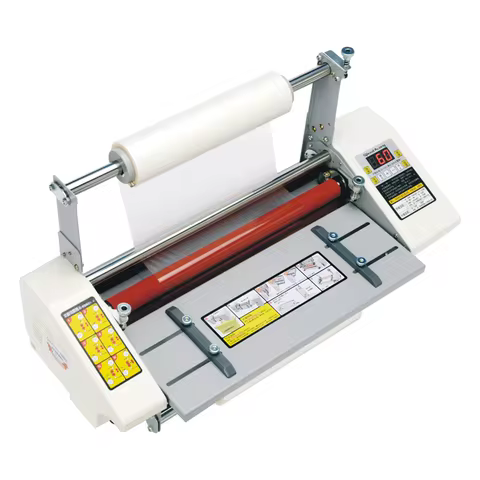 9350 A3+ Laminating Machine Four Roller Cold Hot Laminator Rolling Machine film photo Laminating Mac