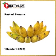 RASTARI BANANA 印度蕉 FROM MALAYSIA 900G-1.1KG (FRUIT)