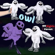 99 Nights in the Forest Horror Game Owl Monster Plush Toy Soft Collectible Owl Plushie Gift yunkmy