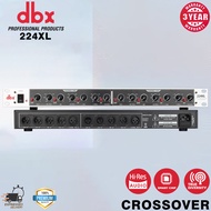 DBX 224XL electronic frequency divider each channel independently controls high frequency mid freque