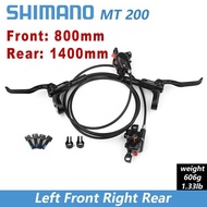 Shimano MT200 Phanh thủy lực MTB núi đĩa xe đạp Bộ phanh BR-MT200 BL-MT200 phía trước bên trái 800mm