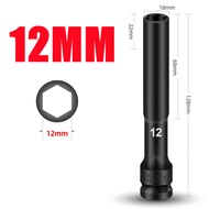 Mata Kunci Shock Extra Panjang 130mm Impact 1/2" Pas Sok Socket 8mm/10mm/12mm/14mm Kualitas Bagus.