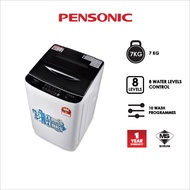 Pensonic 7.0 KG Fully Auto Washing Machine / Mesin Basuh Otomatik 7 KG