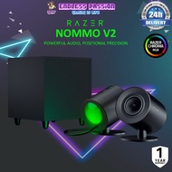 Razer Nommo V2 - Full-Range 2.1 PC Gaming Speakers with Wired Subwoofer