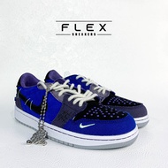 Air Jordan 1 Low OG Voodoo Alternate X Zion Williamson Blue Purple