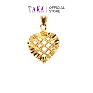 TAKA Jewellery 916 Gold Pendant Heart