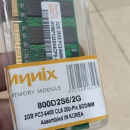 RAM Memory Hynix SODIMM / LAPTOP DDR2 2GB PC-6400