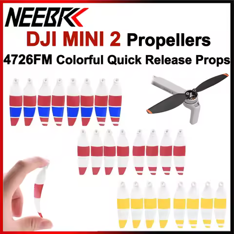 8/16pcs 4726FM Propeller Colorful Quick Release Durable for DJI Mavic Mini 2 Drone Replacement Blade