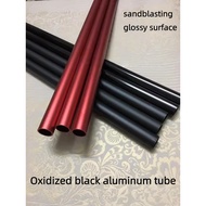 6061 alloy aluminum tube, oxidized black aluminum tube, colored aluminum tube, 6/8/10/12/16/20/25/28