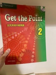 二手 Get the Point 2 全民英檢中級閱讀