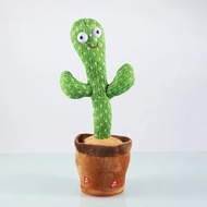 Talking, Recording ,Dancing  Cactus Toys,  Children's Electronic Plush Cactus Toys, 120 Songs, Child