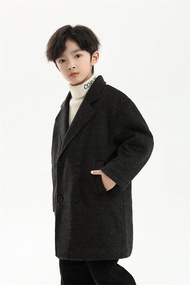 East Whale | เสื้อโค้ตขนสัตว์สำหรับเด็กชาย