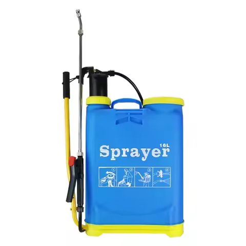High-efficiency Plastic Agricultural 16L Backpack Farmhouse Water Pump Manual Farmhouse Garden Hand 