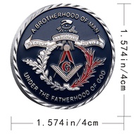 European Masmason Brothers Commemorative Coin US Military Coin Commemorative Badge Badge
