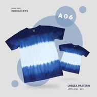 เสื้อมัดย้อม รุ่น Indigo (ย้อมคราม) งานคราฟแฮนเมค ผ้าดี สีสวย พร้อมส่ง!!