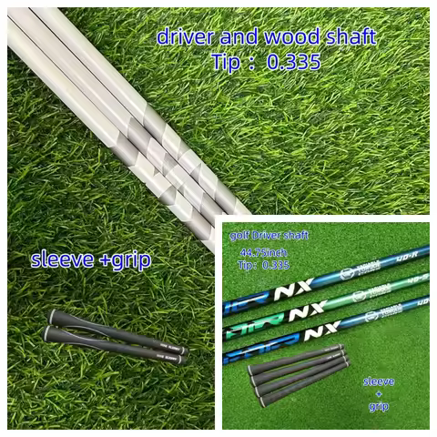 Golf Shaft VENT Golf Driver White Shaft R/SR/S/X Flex Graphite Shaft Wood Shaft Free Assembly Sleeve