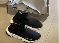 🎉二手Balenciaga🎉 巴黎世家 Speed 高幫跑步鞋 女仔款 黑色