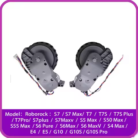 L/R Motors Drive wheels For Roborock S7Max/T7SPlus/T7Pro/S7Plus/S7Maxv/S5Max/S50Max /S55Max/S6Pure*M