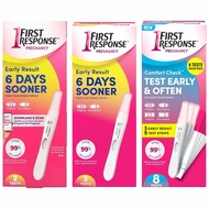 First Response Early Result pregnancy test kit, 6 days or sooner, 2 & 3 & 8 test set box