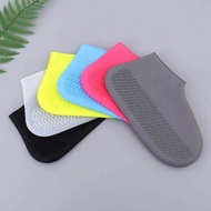 Thickened Shoe Cover Waterproof Shoes Cover rain day Polyester ShoesClear Foot Cover Non-slip Stylish Reuse Shoe Accessories Shoes Accessories