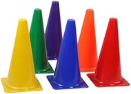 Fitfix®Marker Cone 9 Inch Pack of 6 Pcs, Space Marker 10 Pcs, 4 Meter Ladder Adjustable Pack of 1 Pc