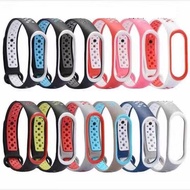 Xiaomi mi band 3 strap mi band 4 strap Wrist Strap Silicone Band Bracelet miband 3 4 strap MiBand3 M
