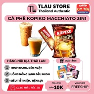 Cà phê sữa Kopiko Macchiato 3in1 Thái Lan cafe sữa hòa tan thơm ngon đậm vị (Bịch 20 gói) - TLAU Sto