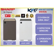 Sharp 30m² Plasmacluster Technology Air Purifier Charcoal Brown FPS40LT/ Alot Function Light Grey FP