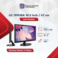 LED Monitor PC Komputer 19 in inch 19 LG 19M38A - Garansi 3 Tahun
