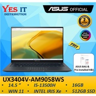Asus VivoBook 14X OLED UX3404V-AM9058WS 14.5" Laptop (i5-13500H,16GB, 512GB SSD, Intel Iris Xe, W11+