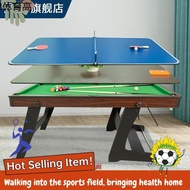 billiards ❄KYJ  ReshMulti-Functional Pool Table Household Adult Folding Four-in-One Indoor Children's Family Chinese Style Billiar❈